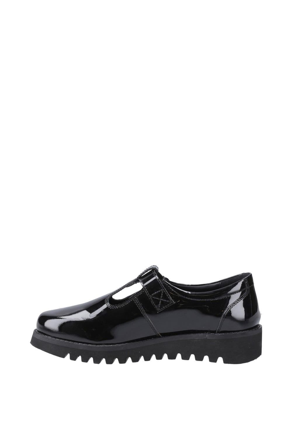 Hush Puppies Hush Puppies Women's Florrie T-Bar Patent Snr in Black - 4