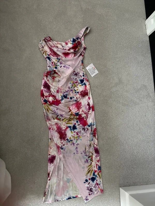 ASOS Floral corset dress