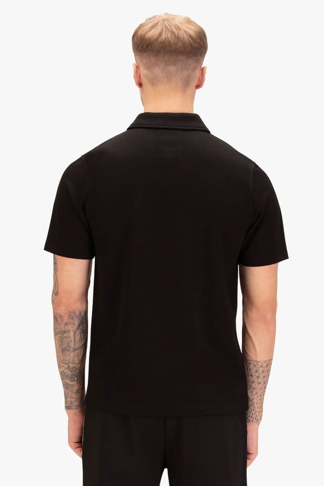 Luke 1977 Luke 1977 Men's Opal Zip Polo in Black - 2