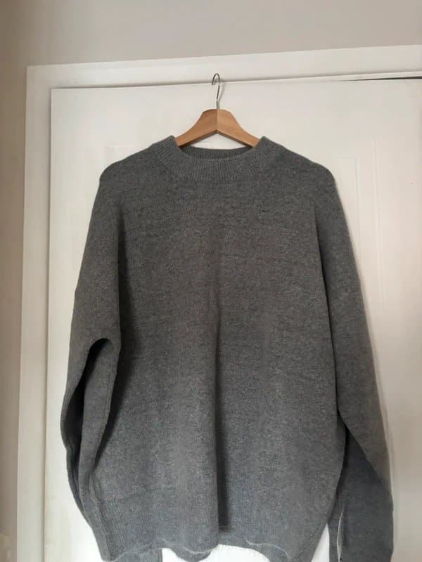 ASOS Oversized knitted crew neck jumper