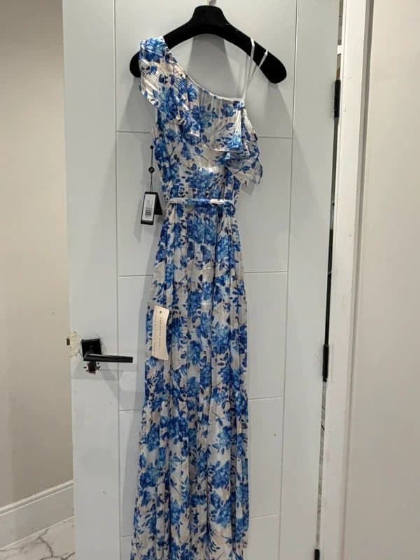Adrianna Papell #Adrianna Papell Blue Floral Occasion Dress nwt UK 14 / EU 42 RRP £245