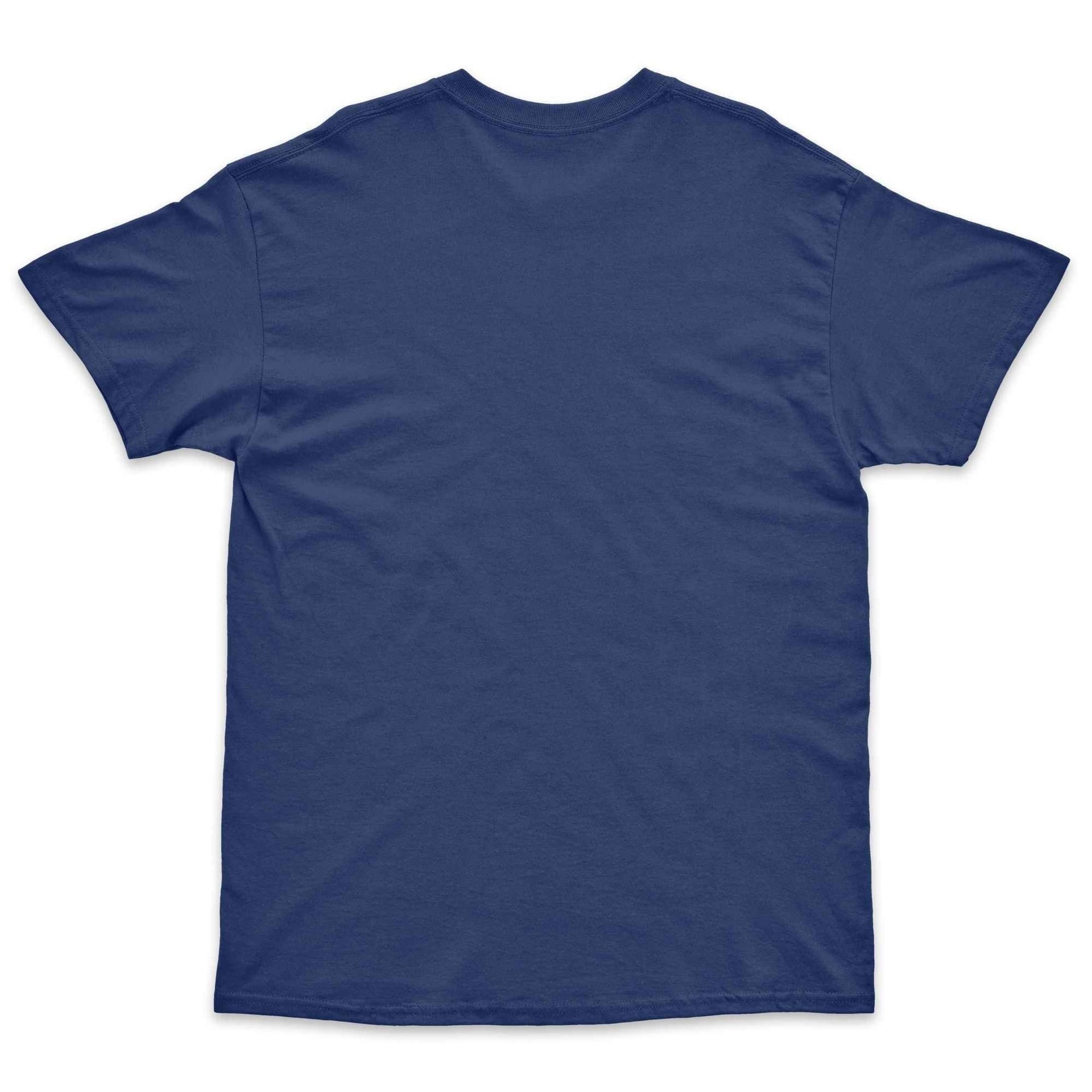 Bad Zebedee Bad Zebedee Men's Retro Lines Kayak T-Shirt in Navy - 4