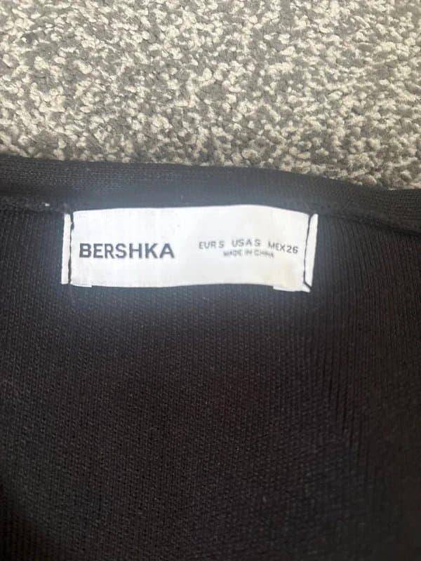 Bershka Black waistcoat