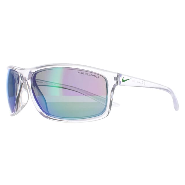 Nike Nike Men's EV1113-901-66 Adrenaline Square/Rectangle Sunglasses in Clear - 2