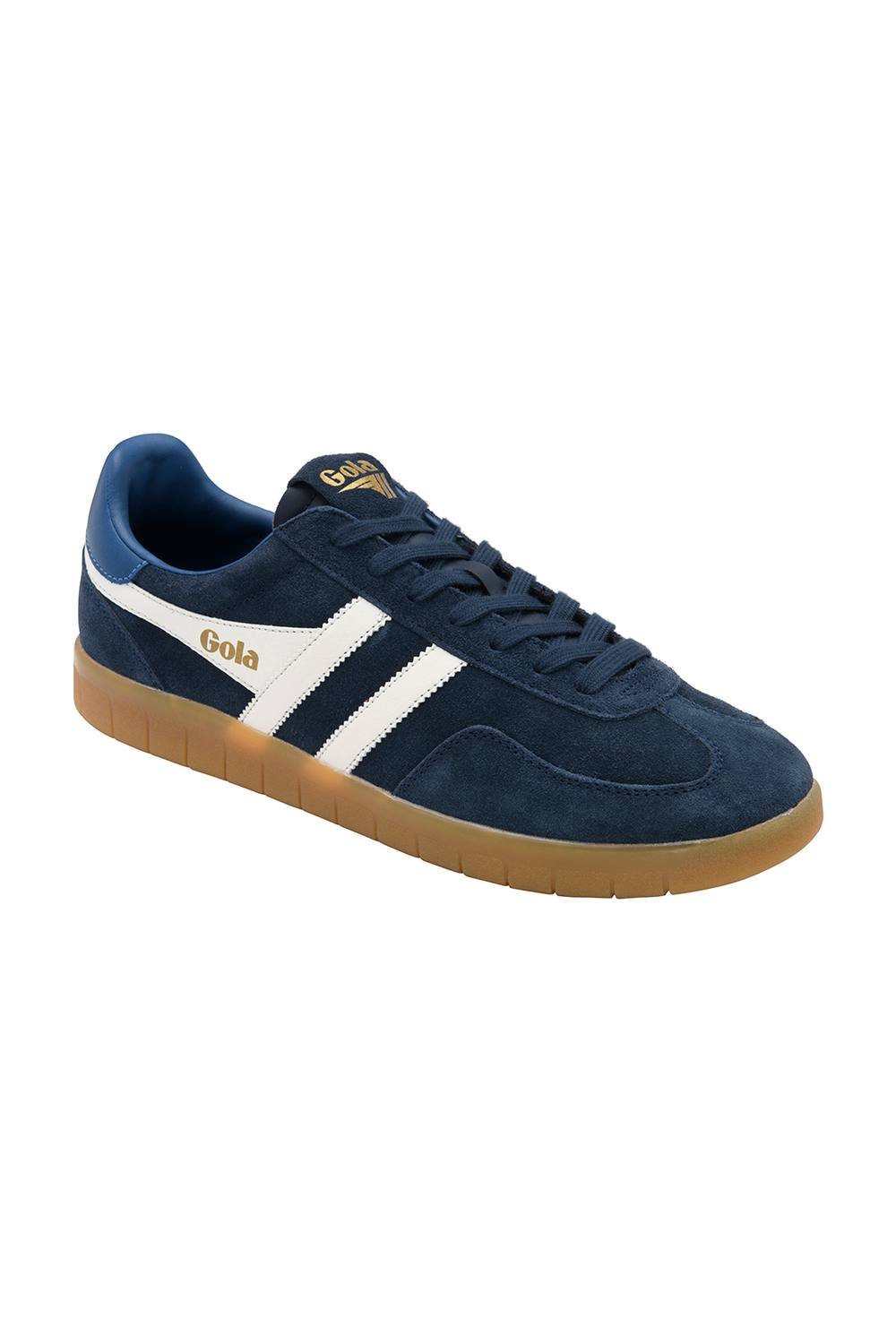 Gola Classics Gola Classics Men's 'Atlas' Suede Lace-Up Trainers in Mid Navy - 2