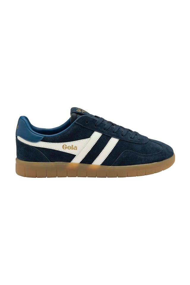 Gola Classics Gola Classics Men's 'Atlas' Suede Lace-Up Trainers in Mid Navy - 2