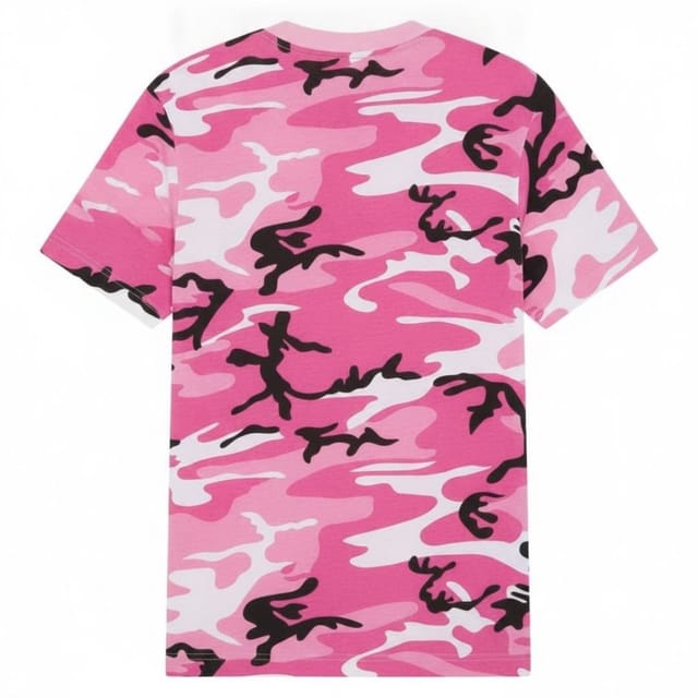 Scum Scum Men's Essentials Camo T-Shirt in Pink - 2