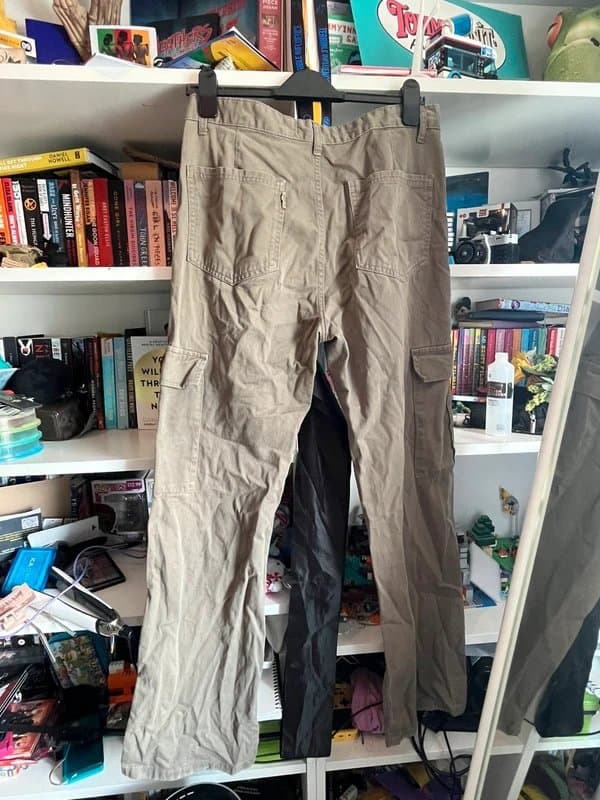 STR Khaki Straights Leg Cargos