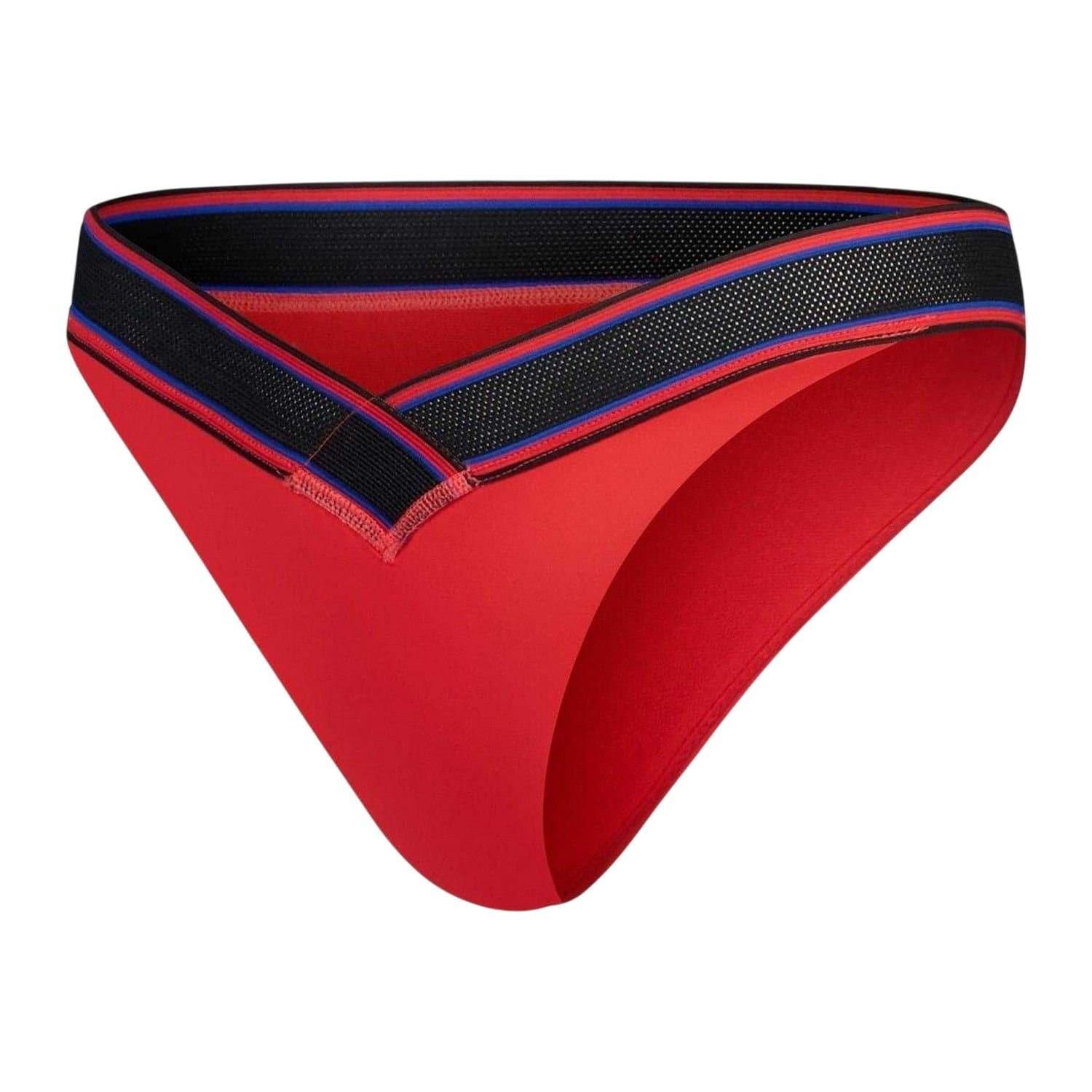 Speedo Speedo Men's V-Cut Swimming Swim Briefs in Red