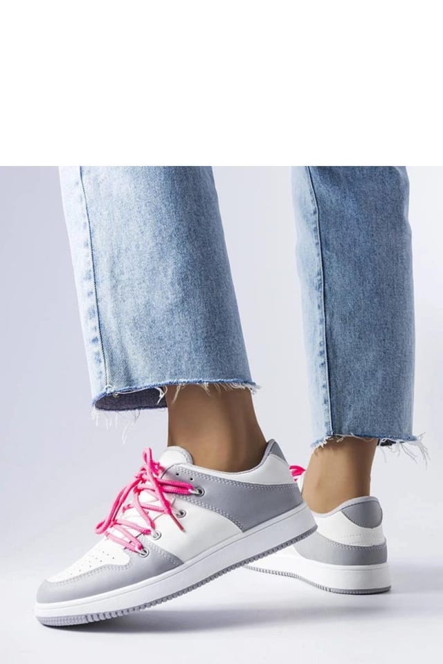 Love Lace Love Lace Women's Retro Lace Up Sport Sneakers with Rubber Sole Casual Spring Summer in White - 2