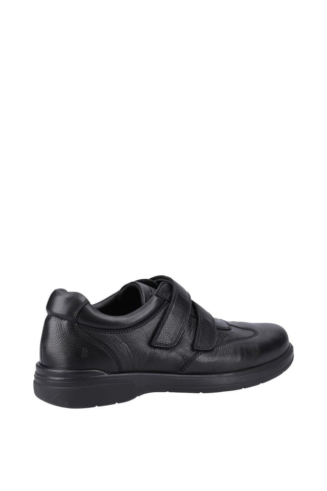 Hush Puppies Hush Puppies Men's 'Magnus' Classic Touch Fastening Shoes in Black - 2