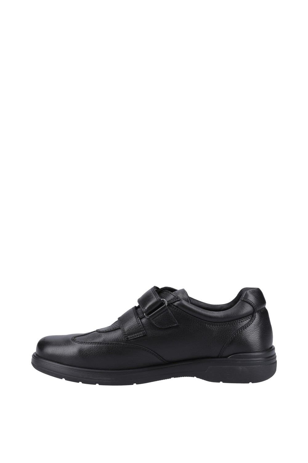 Hush Puppies Hush Puppies Men's 'Magnus' Classic Touch Fastening Shoes in Black - 4