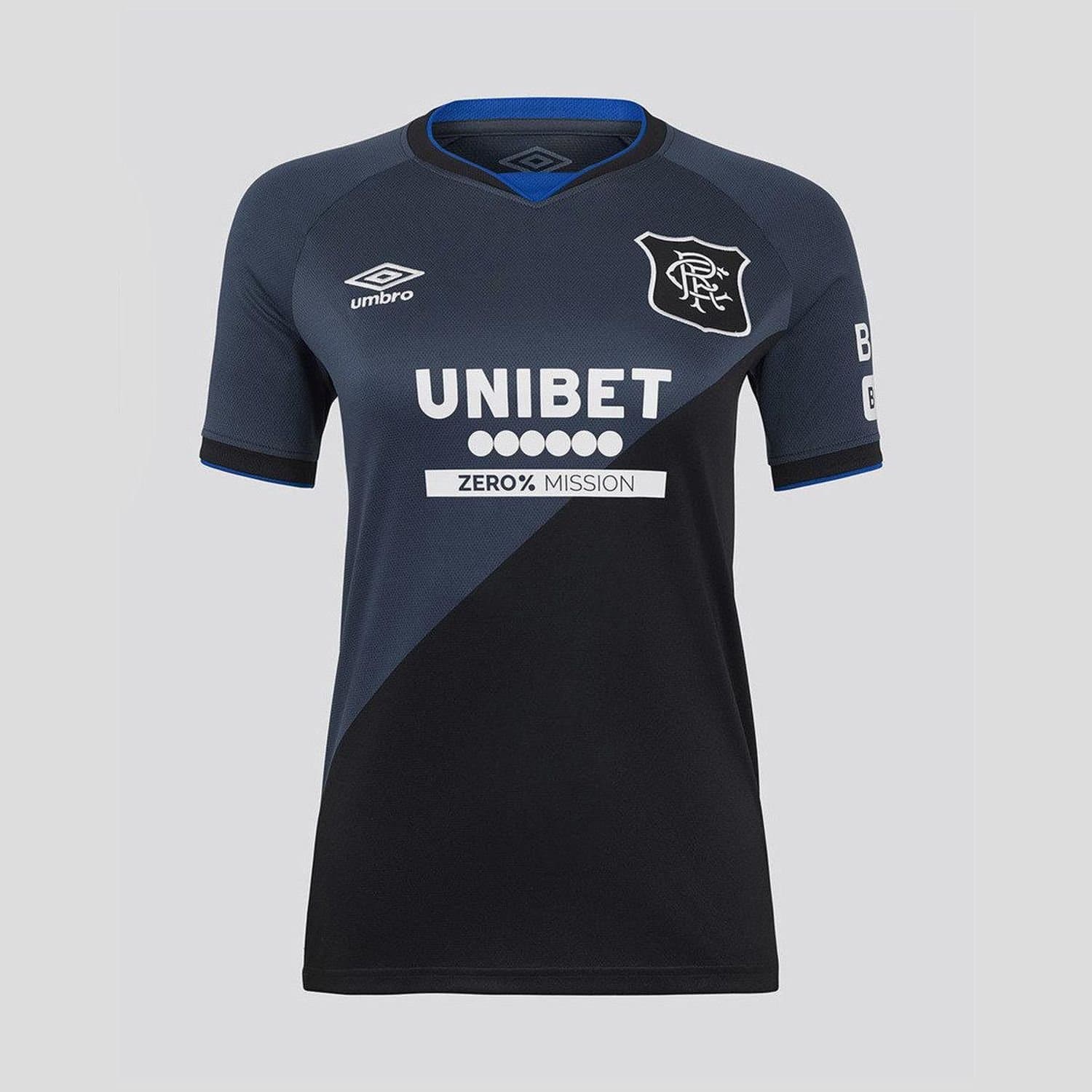 Umbro Umbro Women's 25 26 Rangers FC Short-Sleeved Third Jersey in Navy