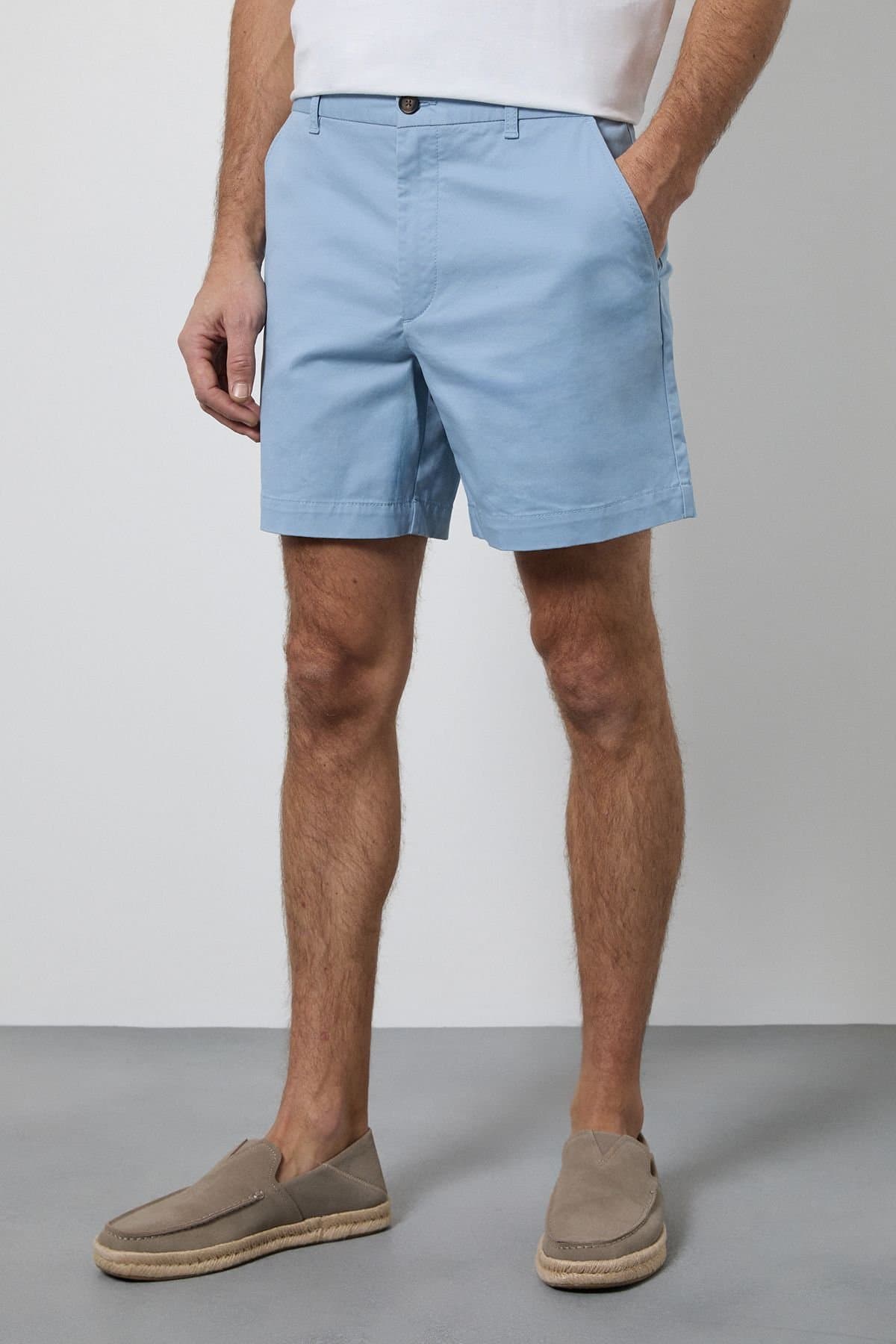 Maine Maine Men's Light Blue Premium Skipper Shorts
