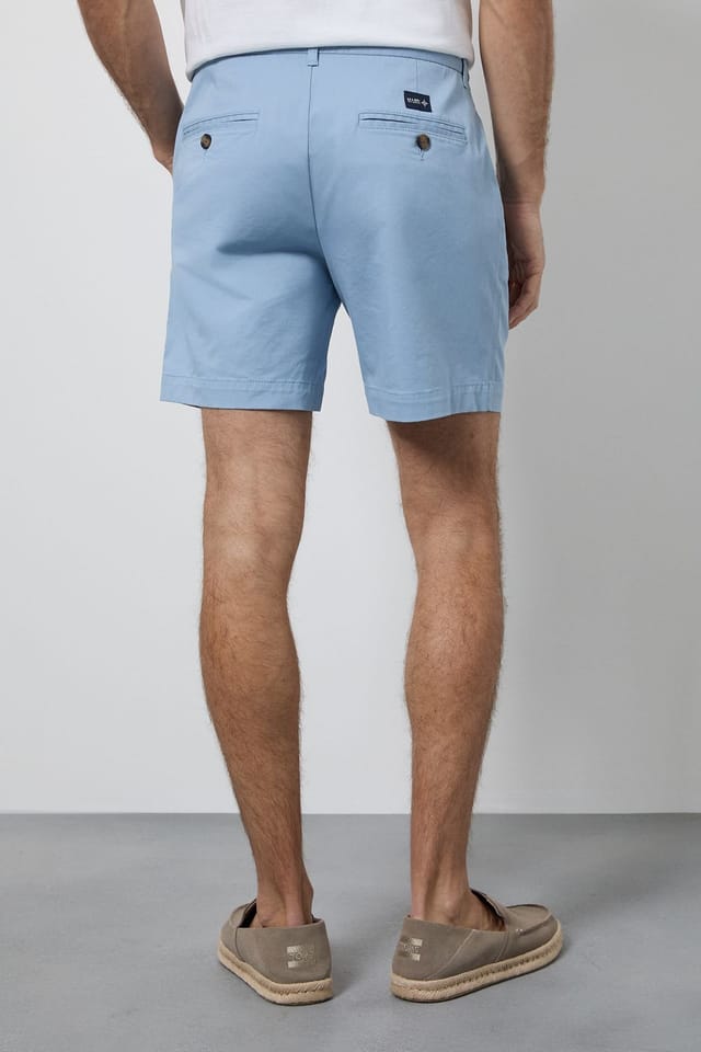 Maine Maine Men's Light Blue Premium Skipper Shorts - 3