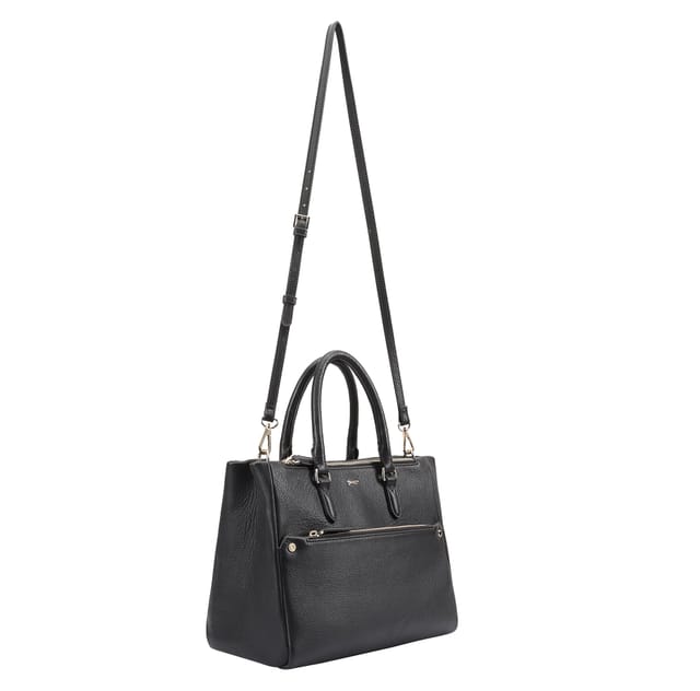Paul Costelloe Paul Costelloe Women's Odessa Leather Multi Way Bag in Black - 3