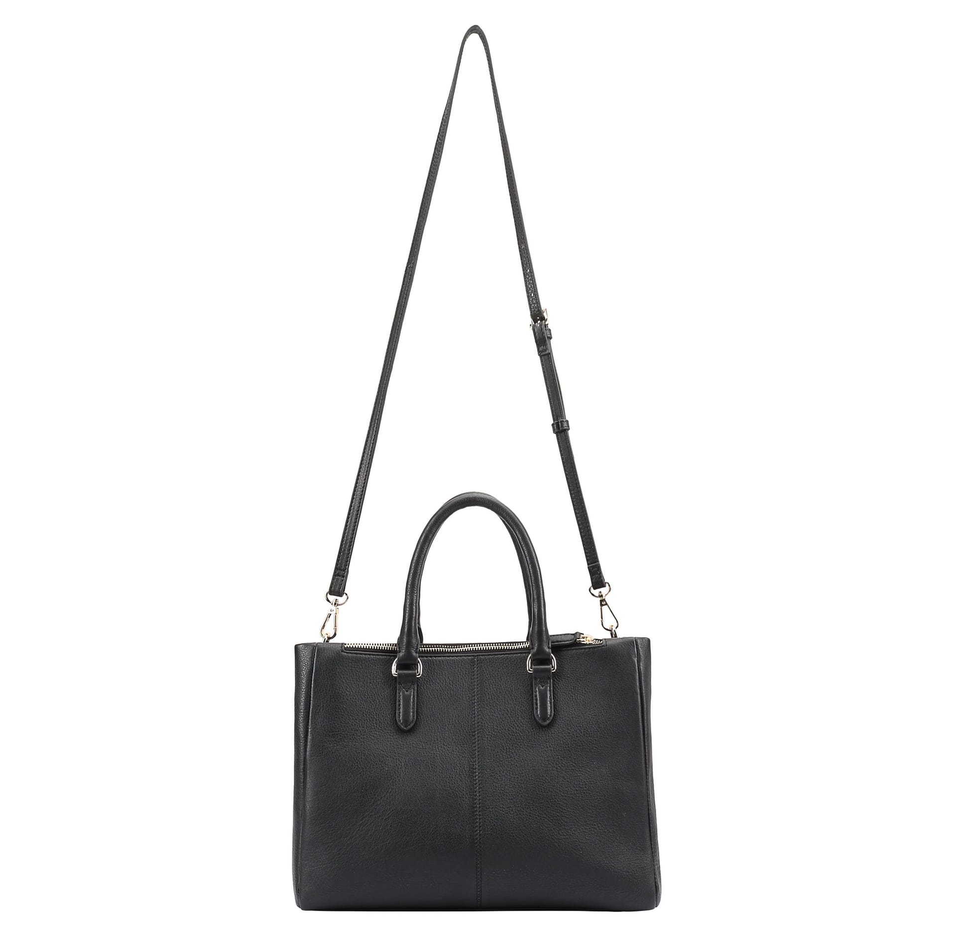 Paul Costelloe Paul Costelloe Women's Odessa Leather Multi Way Bag in Black - 4