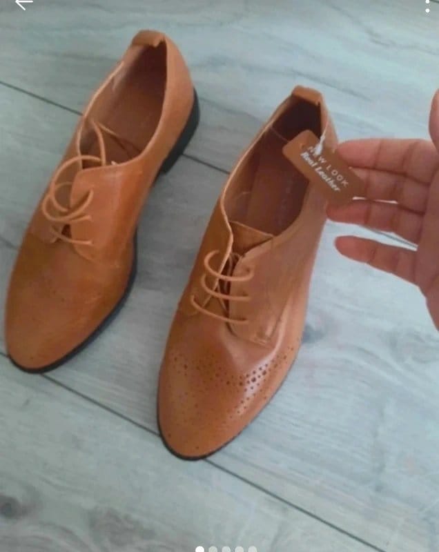 New Look New look leather lace-up shoes - 1