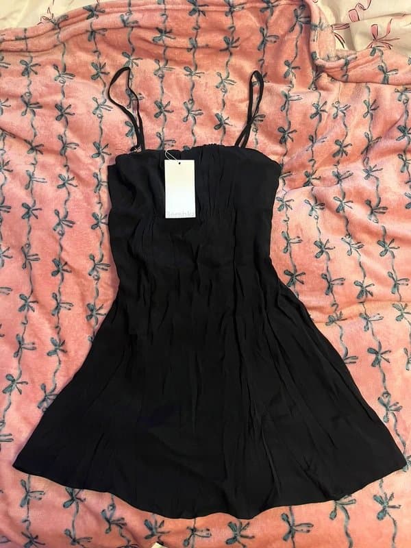 Bershka brand new bershka black mini dress size M