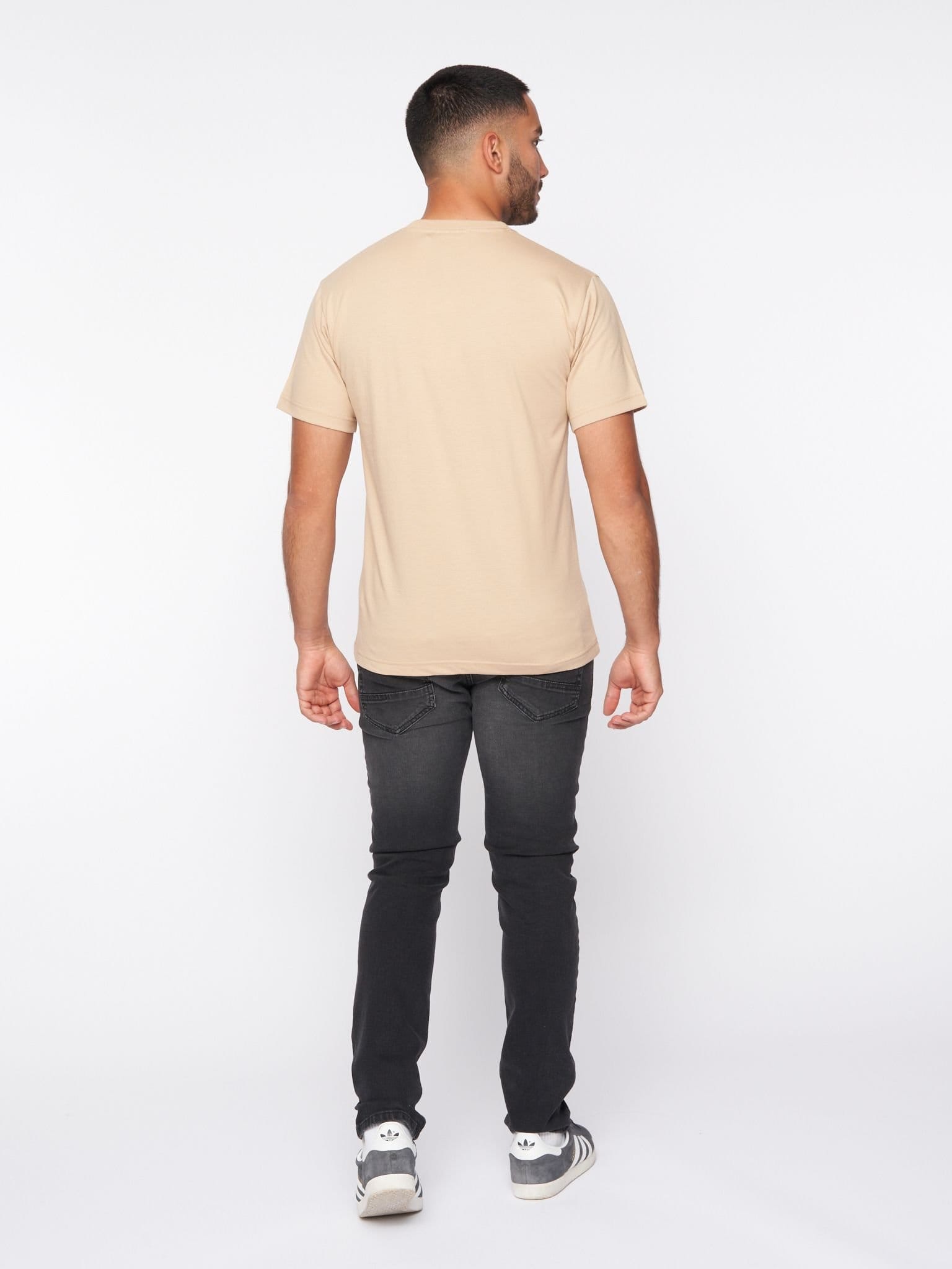 One True Saxon One True Saxon Men's Dawg T-Shirt in Stone - 4