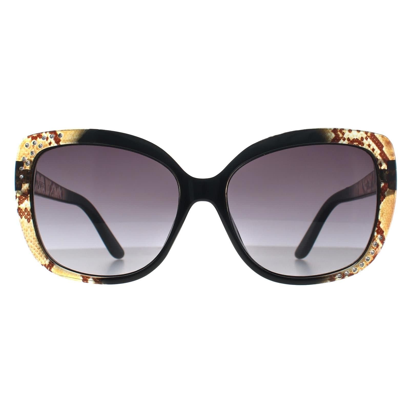 Guess Guess Women's Butterfly Black Fade Snakeskin Smoke Grey Gradient GF0383