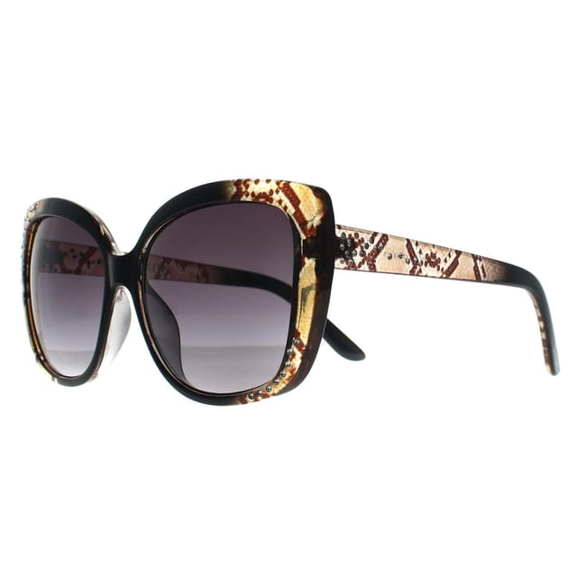 Guess Guess Women's Butterfly Black Fade Snakeskin Smoke Grey Gradient GF0383 - 2
