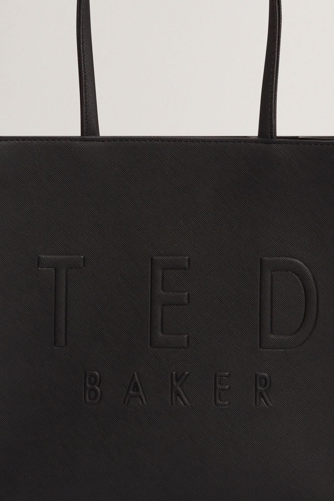 Ted Baker Ted Baker Women's ICONICA Webbing Small Icon Bag Jet-Black in Black - 4