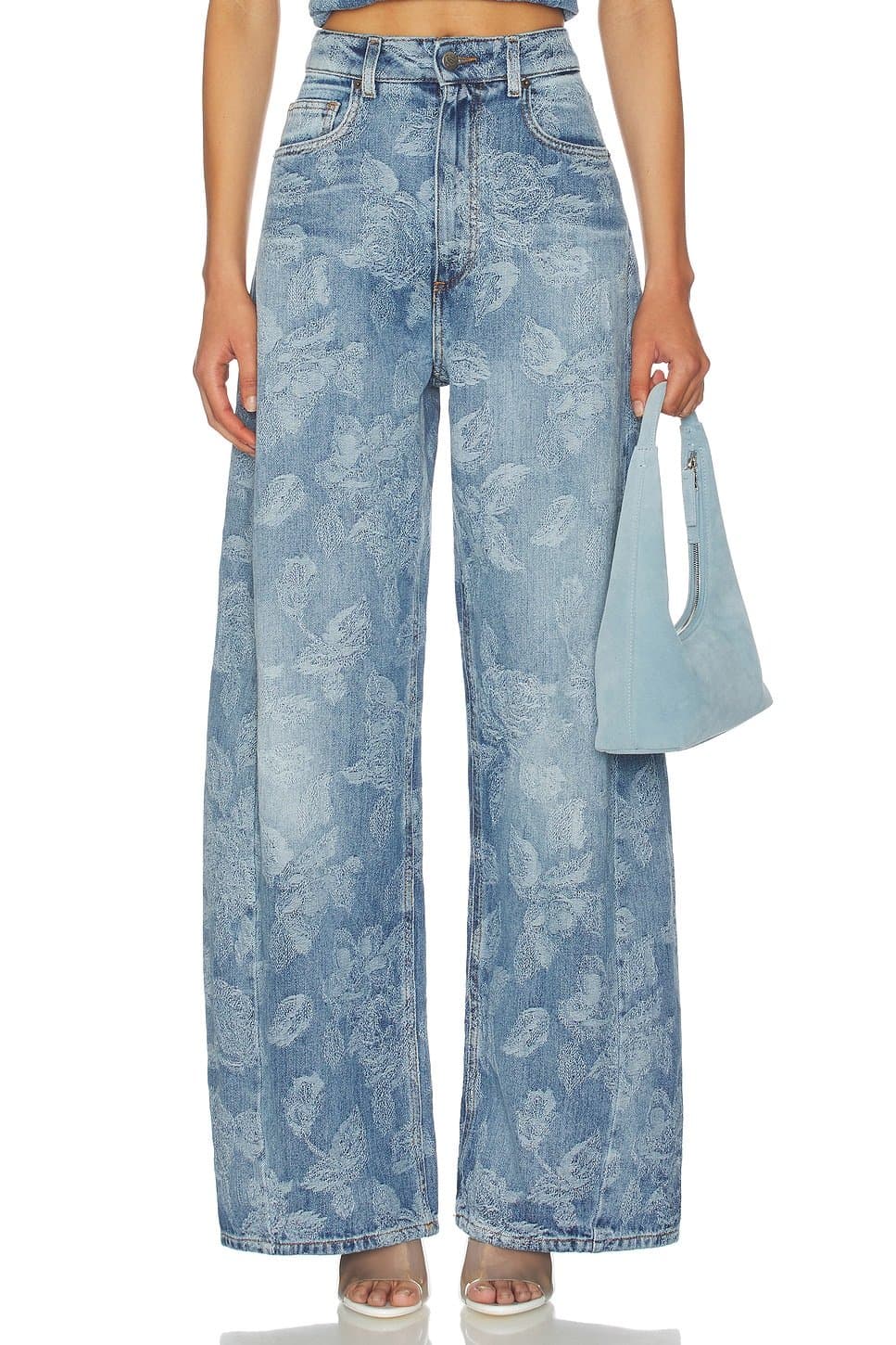 revolve Denim Wide Leg