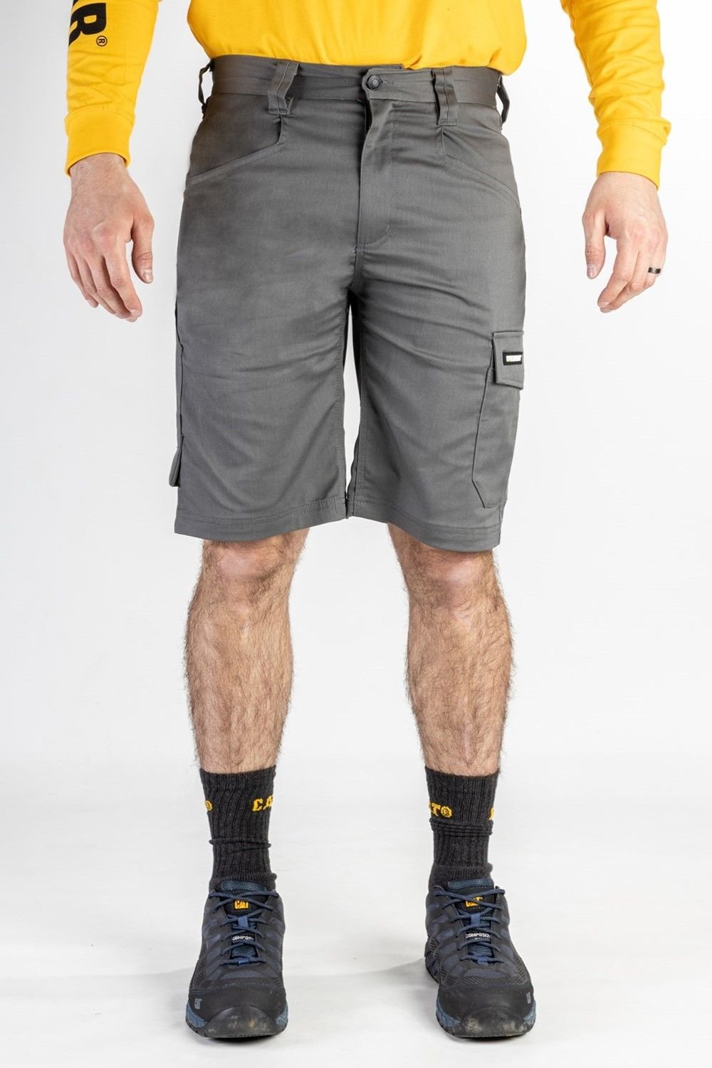 Caterpillar Caterpillar Men's Tracker Shorts in Dark Grey - 2