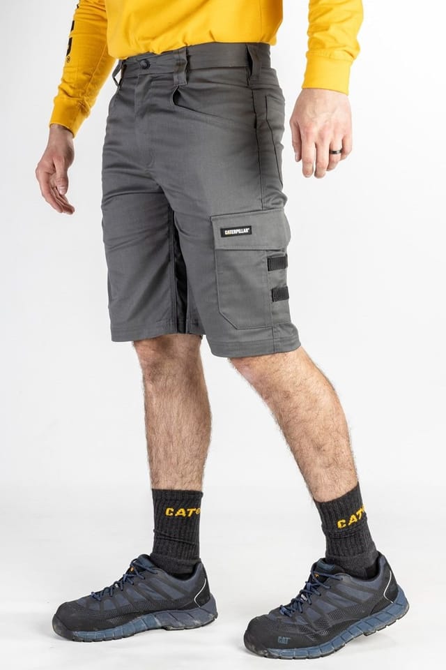 Caterpillar Caterpillar Men's Tracker Shorts in Dark Grey - 3