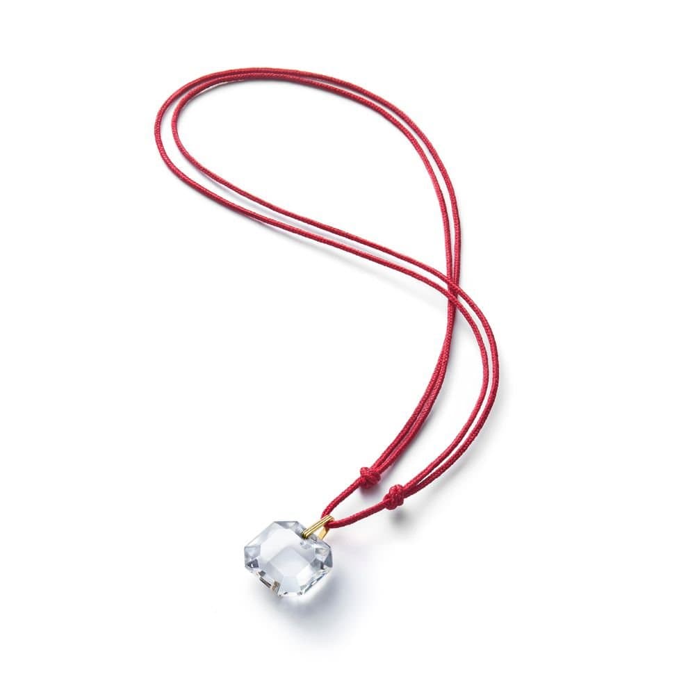 baccarat Baccarat Purple Crystal Pendant Necklace for Women