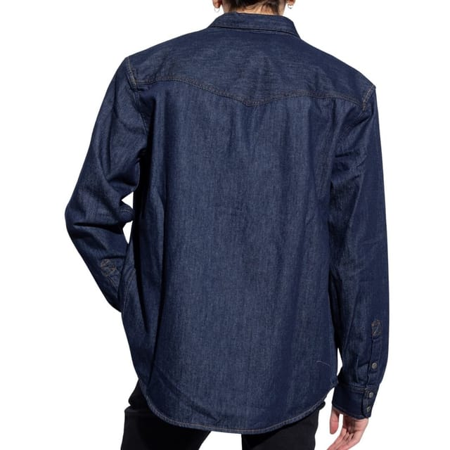 Diesel Diesel Men's Dark Blue Denim Shirt - 2