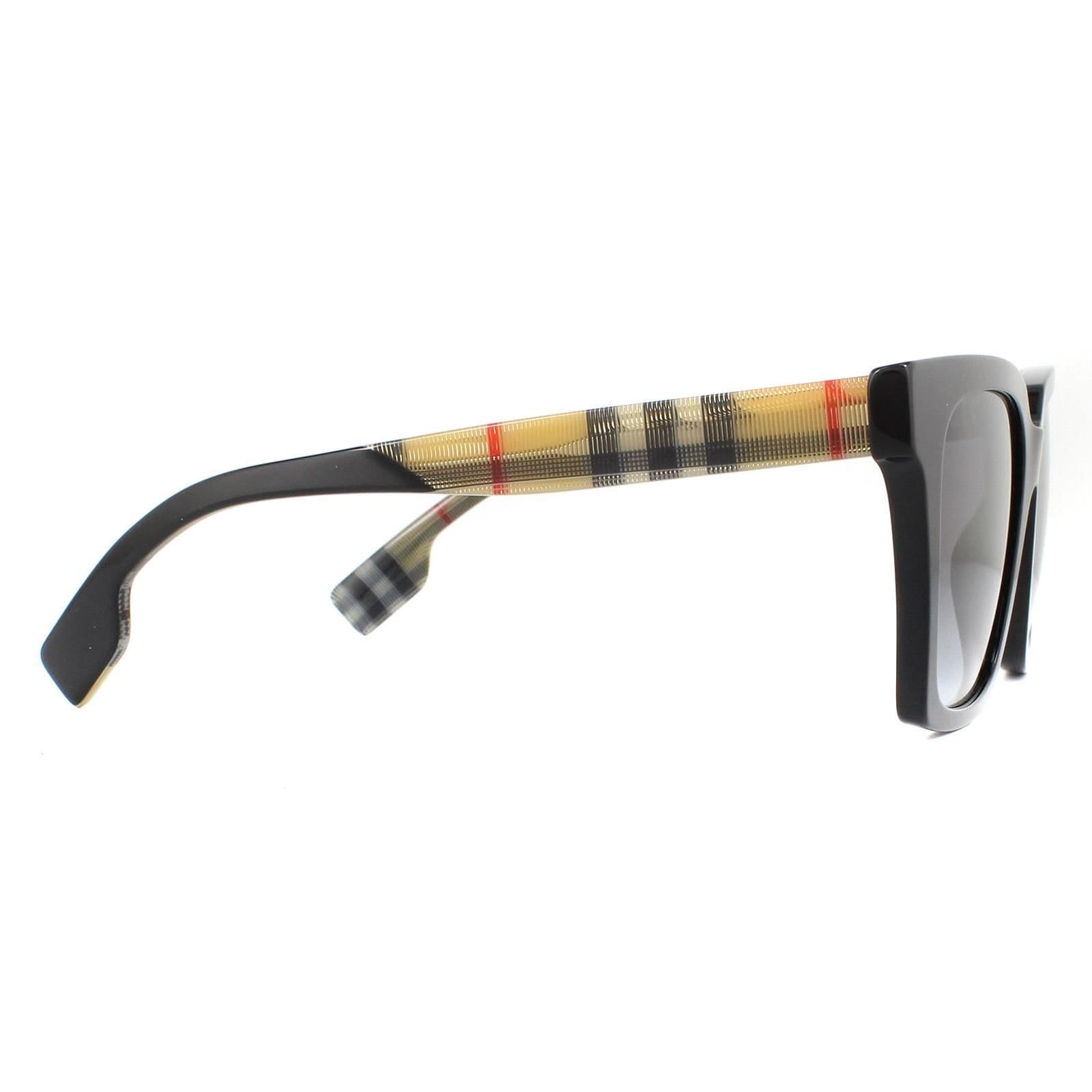 Burberry Burberry Women's Square Black Grey Gradient BE4335 Sunglasses - 4