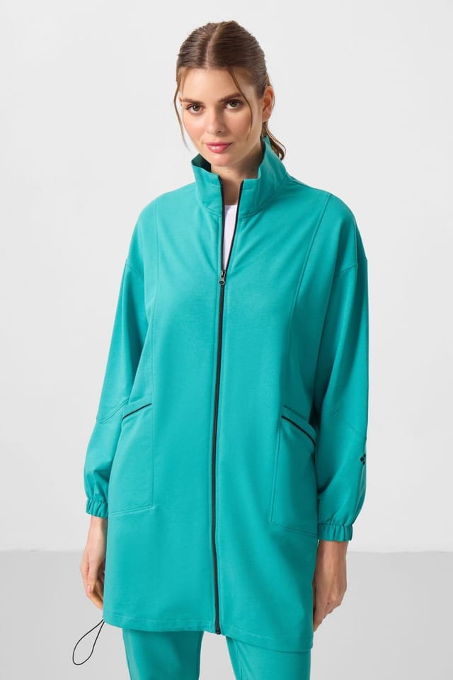 Tommy Life Tommy Life Women's Women's Knit Tracksuit Set in Turquoise - 3