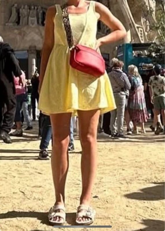 ASOS Design Yellow Corset Style Mini Dress