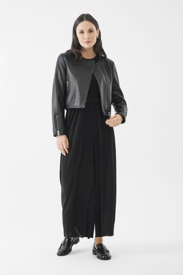 Bolongaro Trevor Bolongaro Trevor Women's Real Leather Bella Zip Through in Black - 2