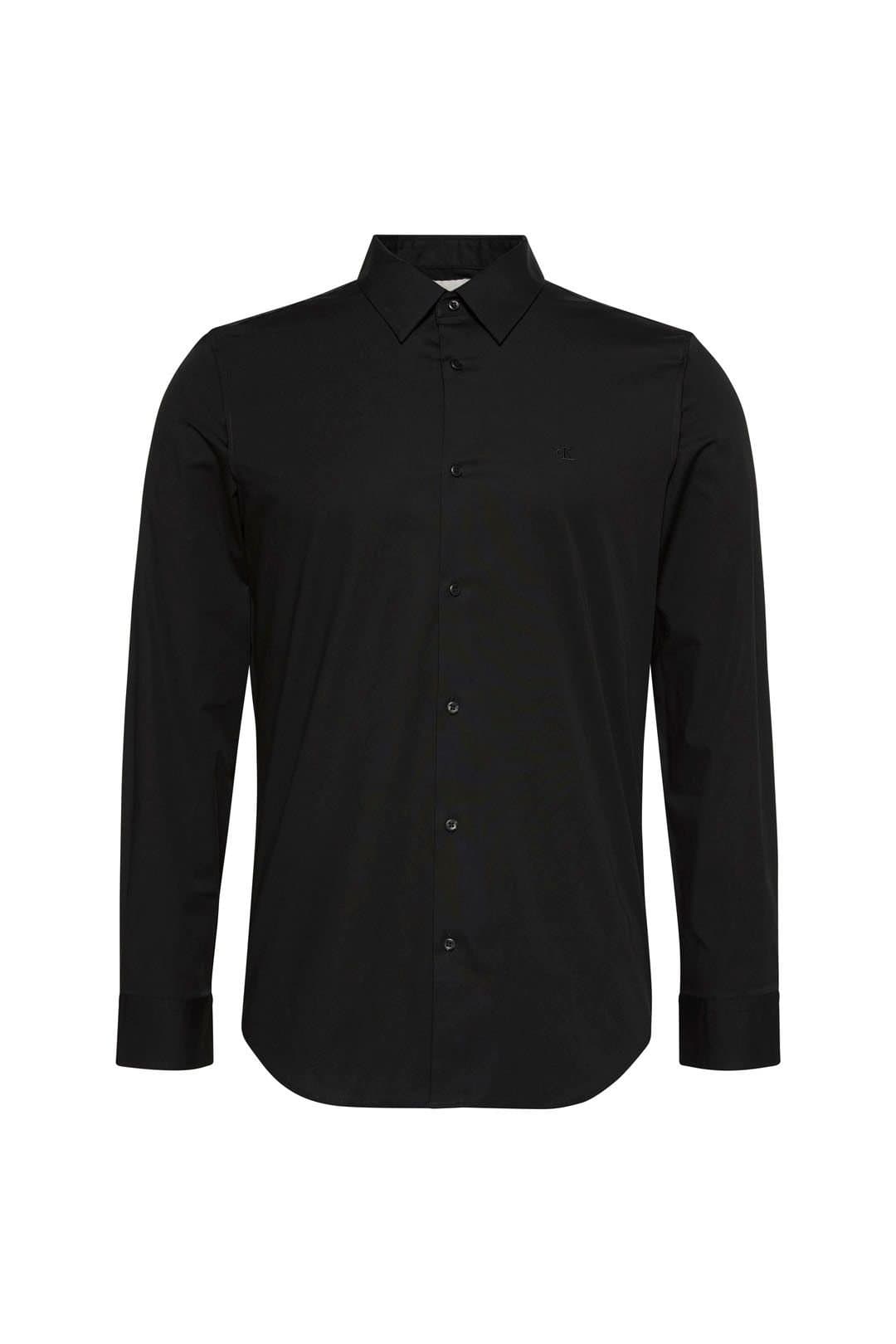 Calvin Klein Calvin Klein Men's Stretch Slim Shirt Black