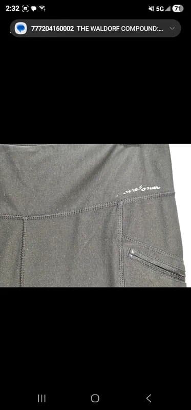 Eddie Bauer Eddie Bauer Travex Black Zipper Cargo Pants Sz M Straight Leg