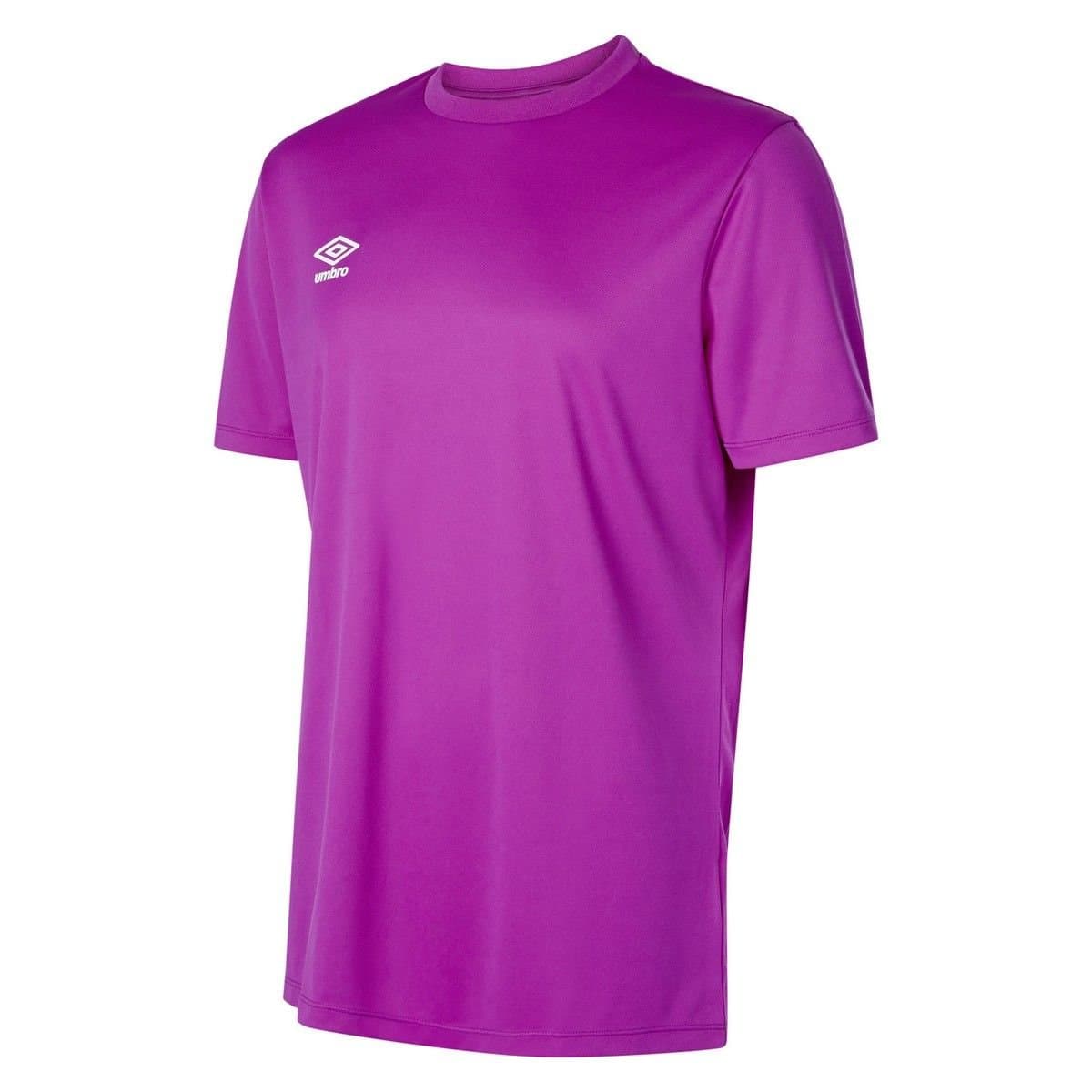 Umbro Umbro Men's Club Short-Sleeved Jersey in Purple