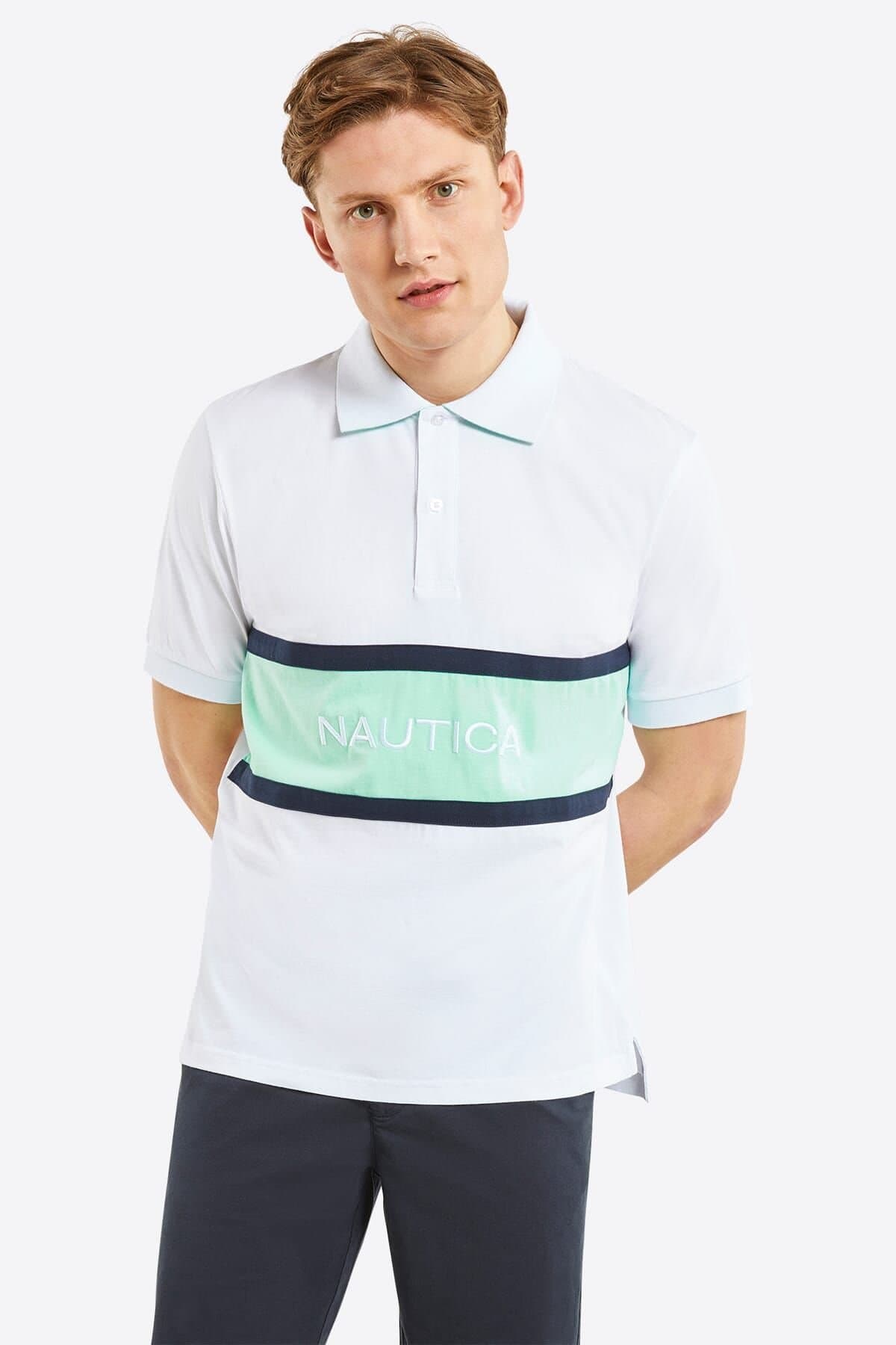 Nautica Nautica Men's 'Otley' Polo Shirt in White