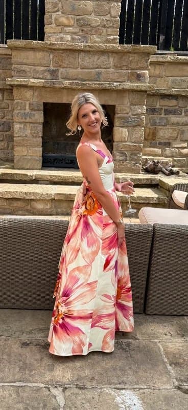 ASOS ASOS Luxe floral maxi dress