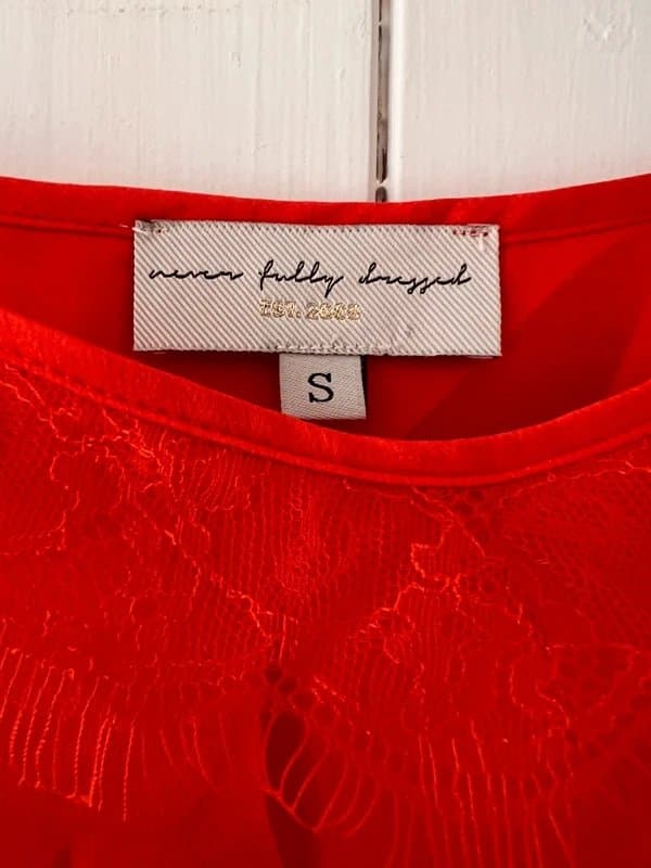 Never Fully Dressed Never Fully Dressed camisole top with lace detail