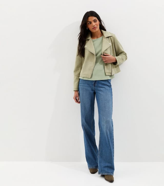 New Look Women's Light Green Soft Touch Peplum Vest New Look - 3
