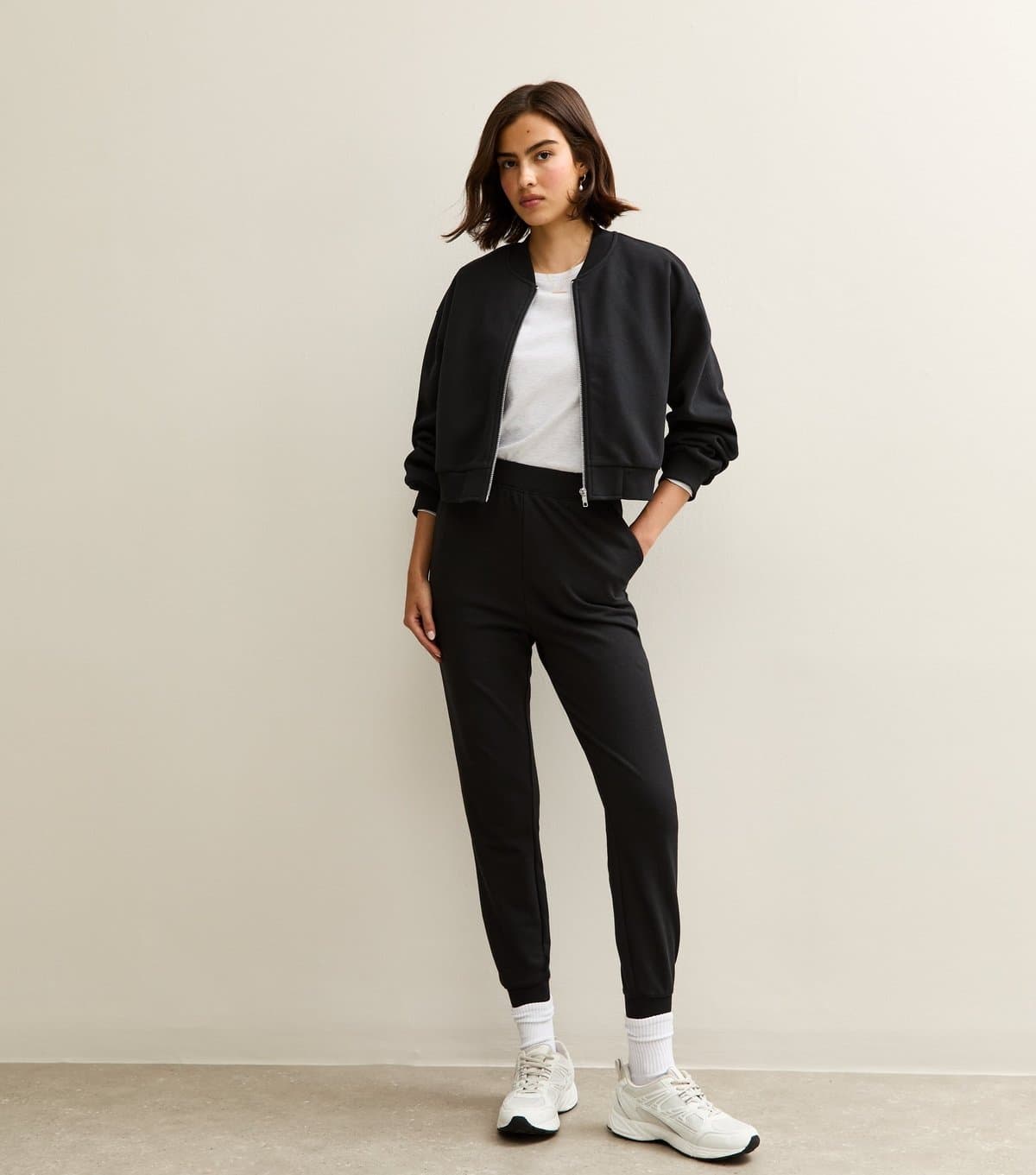 New Look New Look Black Jersey Slim Fit Joggers