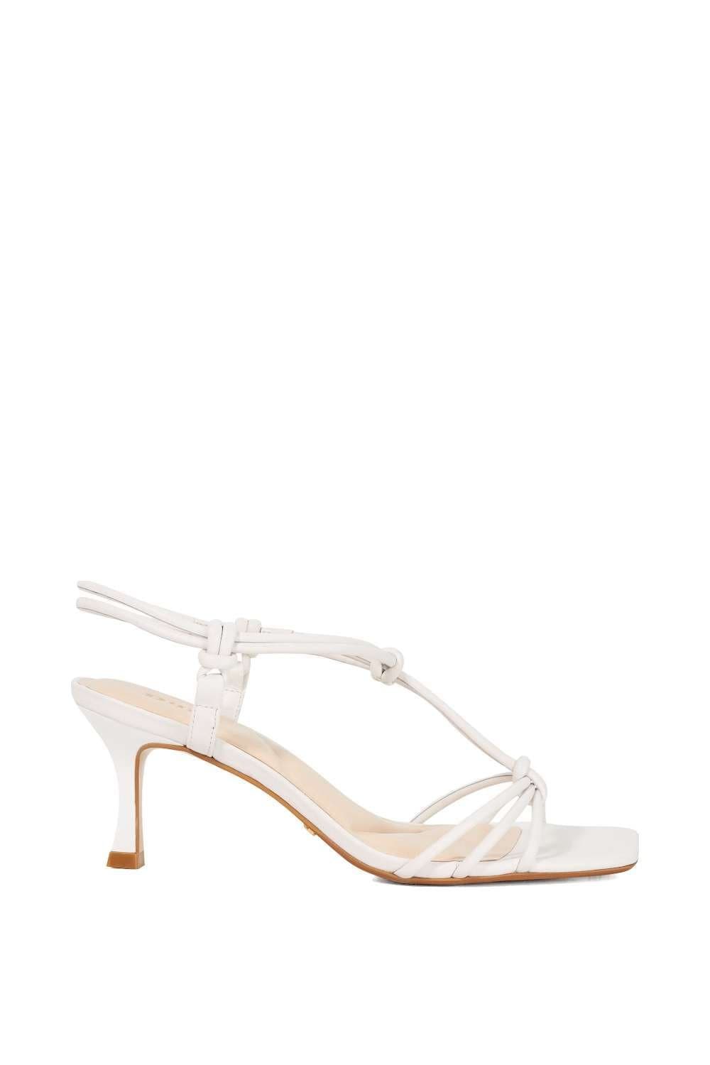 Dune London Dune London Women's 'Matti' Leather Sandals in White