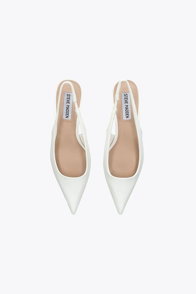 Steve Madden STEVE MADDEN Women's 'Kittie White' Flats in White - 2