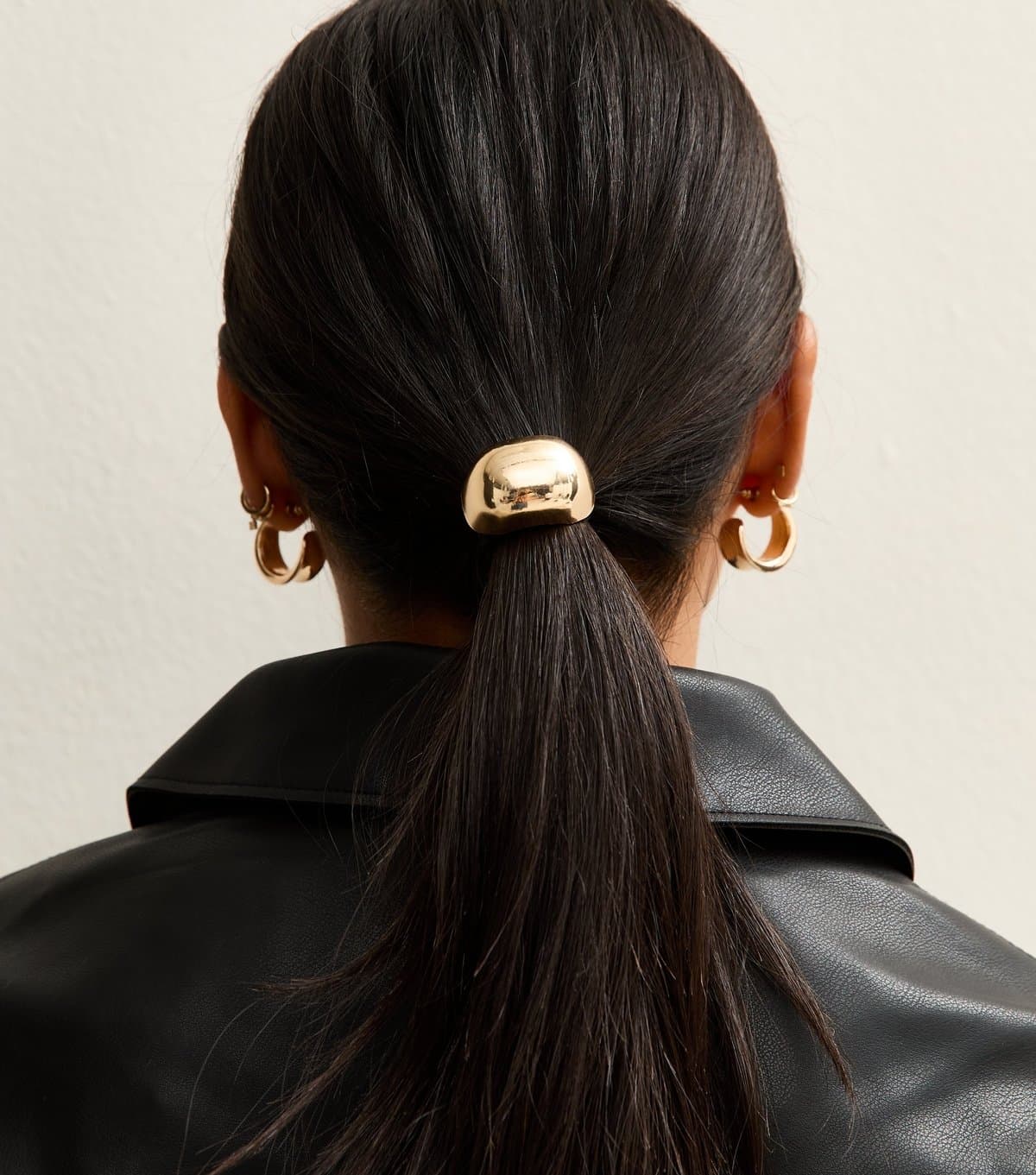 New Look Black Metal Trim Hair Band New Look