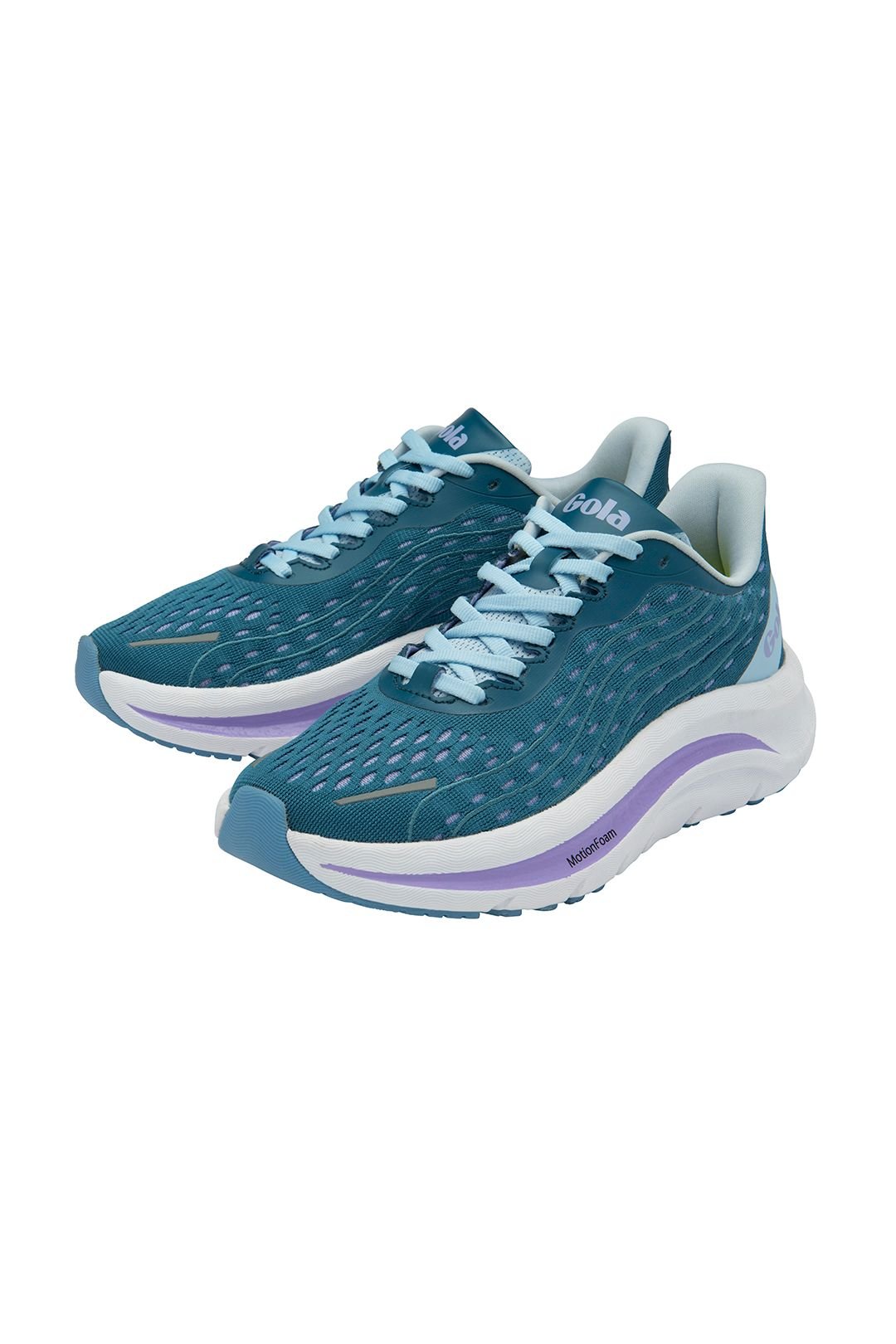 Gola Gola Women's 'Alzir Speed' Mesh Running Trainers in Blue - 3