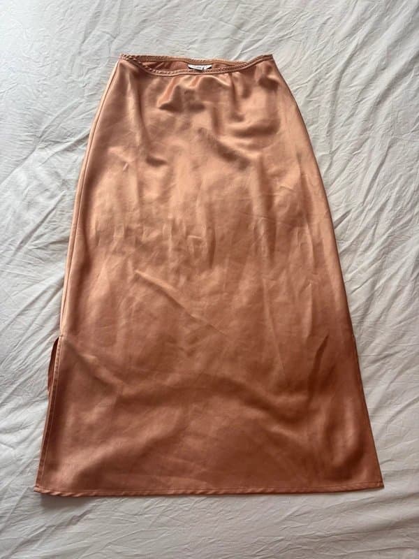 Topshop Silk style skirt