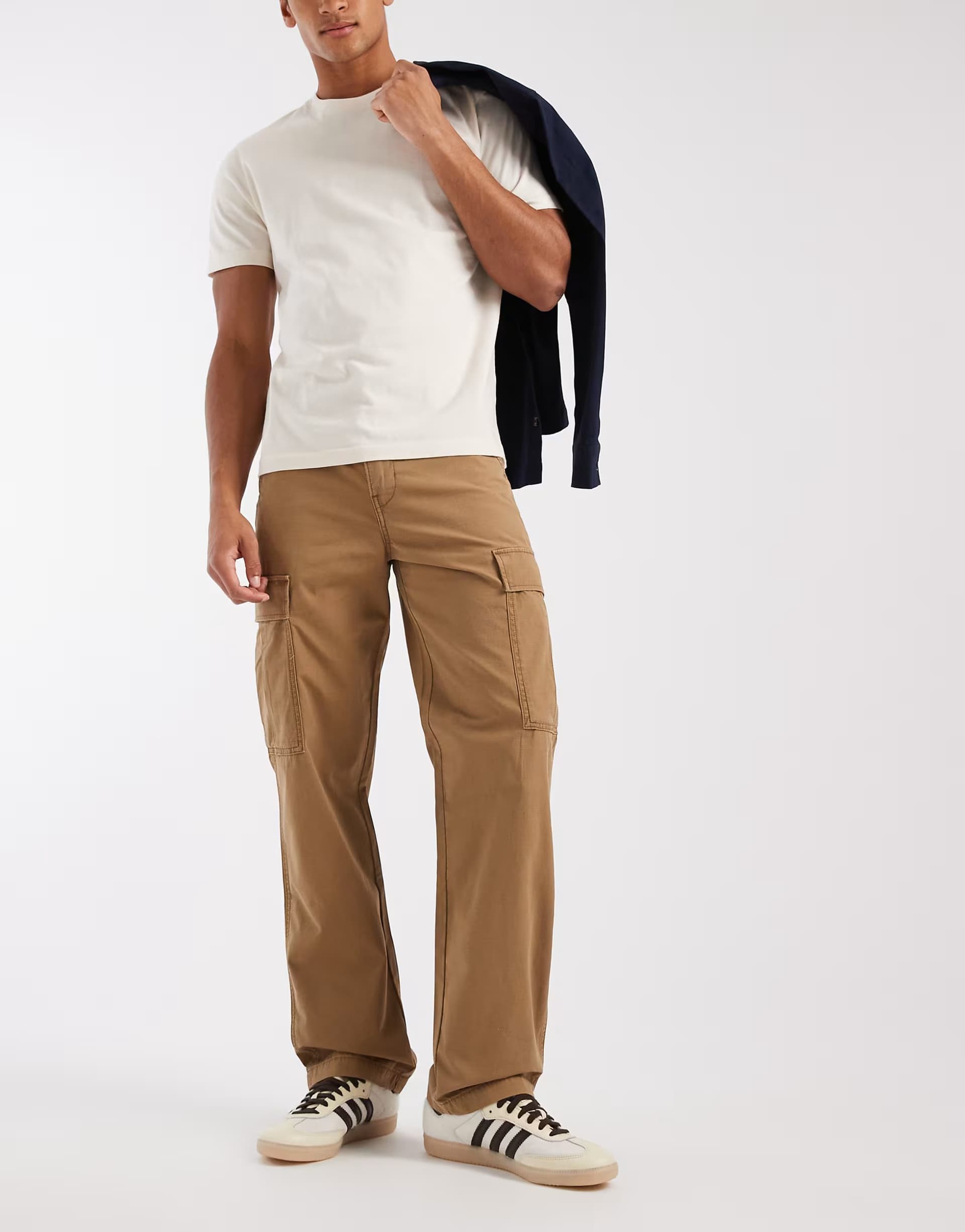 ASOS Levi's xx cargo straight trousers in tan